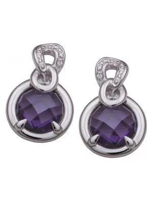 Orphelia Silver Stud Earrings ZO-5906 #1