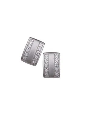 Orphelia Silver Stud Earrings ZO-5913 #1
