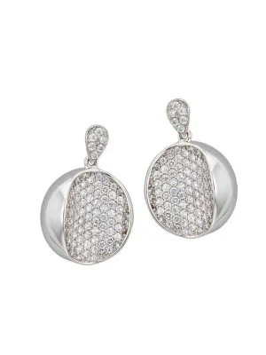Orphelia Silver Drop Earrings ZO-5936 #1