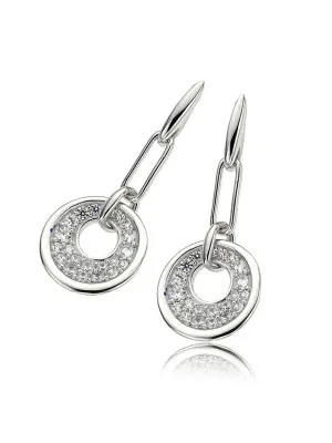 Orphelia Silver Drop Earrings ZO-5961 #1