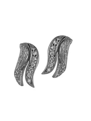 Orphelia® Women's Sterling Silver Stud Earrings - Silver ZO-6030/2
