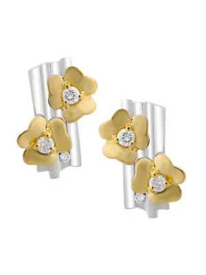 Orphelia Silver Stud Earrings ZO-6039/1 #1