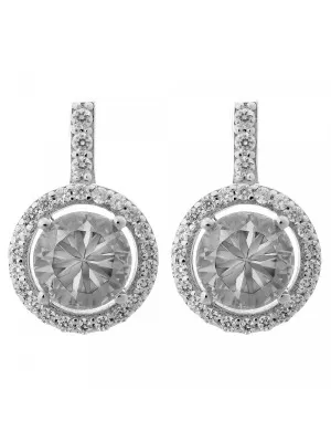 Orphelia Silver Stud Earrings ZO-6047 #1
