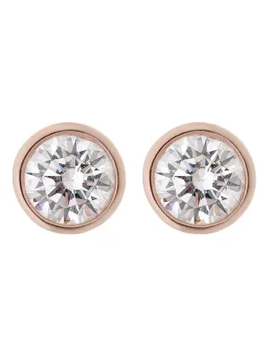 Silver Stud Earrings ZO-6079/1 #1