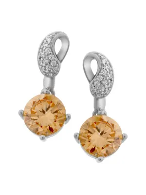 Orphelia Silver Drop Earrings ZO-6087 #1