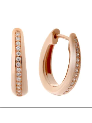 Orphelia Women's Hoop Earrings ZO-6088 #1