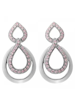 Amber Sterling Silver Drop Earrings ZO-7092 #1