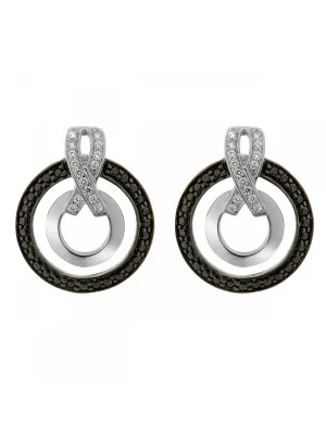 Azalea Silver Stud Earrings ZO-7095/2 #1