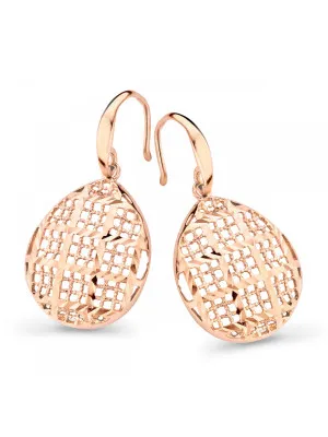 Pina Silver Drop Earrings ZO-7191/RG