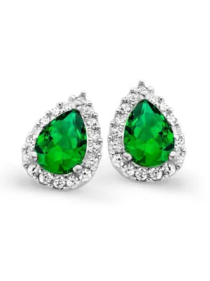 Orphelia Enora Sterling Silver Stud Earrings ZO-7226/EM #1