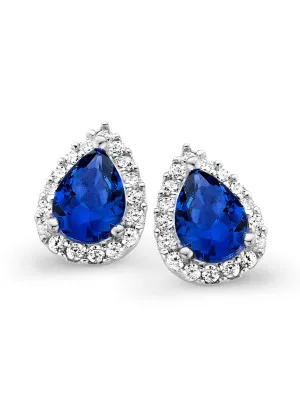 Enora Silver Stud Earrings ZO-7226/SA #1