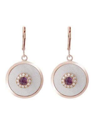 Orphelia Fia Silver Drop Earrings ZO-7293 #1