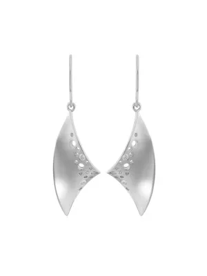 Ella Silver Drop Earrings ZO-7369 #1