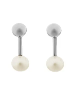 Aliena Silver Drop Earrings ZO-7373 #1
