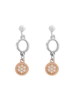 Maite Silver Drop Earrings ZO-7376