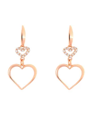 Alfina Silver Drop Earrings ZO-7383 #1