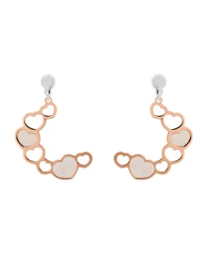 Orphelia Maliya Silver Drop Earrings ZO-7388 #1