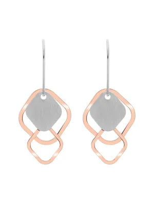Orphelia Inez Silver Drop Earrings ZO-7391 #1
