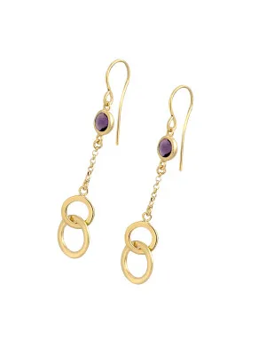 ORPHELIA SILVER Eloise Drop Earrings ZO-7409/G