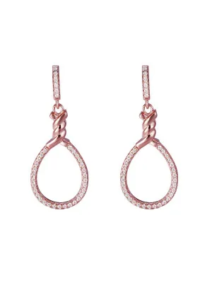 Aava Silver Drop Earrings ZO-7421