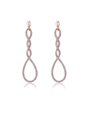 Orphelia Aurora Silver Drop Earrings ZO-7459 #1