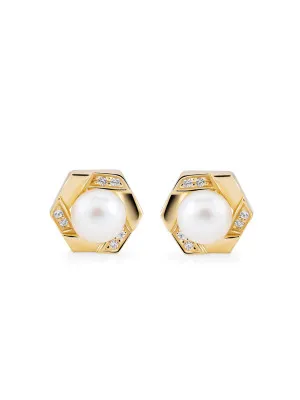 Orphelia Aliva Silver Stud Earrings ZO-7469/G #1