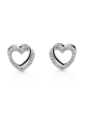 Ariana Silver Stud Earrings ZO-7482 #1