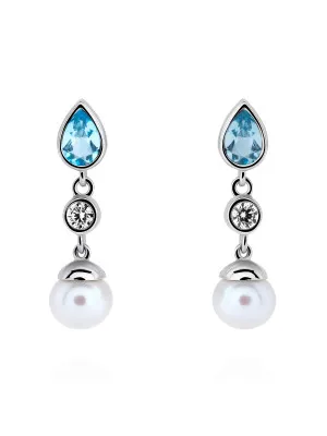 Orphelia Lylou Silver Drop Earrings ZO-7498 #1