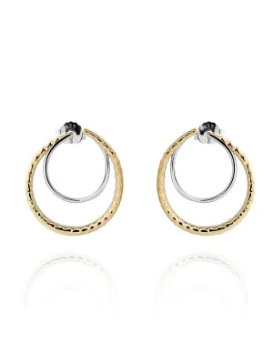 Bastien Silver Stud Earrings ZO-7499 #1