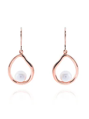 Orphelia Baptiste Silver Drop Earrings ZO-7507/RG #1