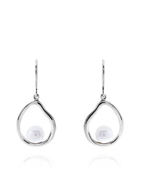 Orphelia Baptiste Silver Drop Earrings ZO-7507 #1