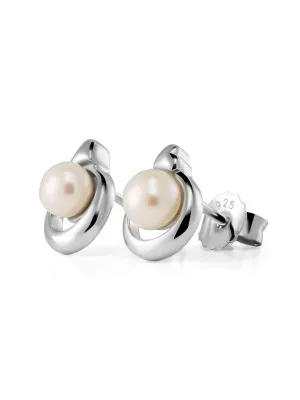 Mathilde Silver Stud Earrings ZO-7510 #1