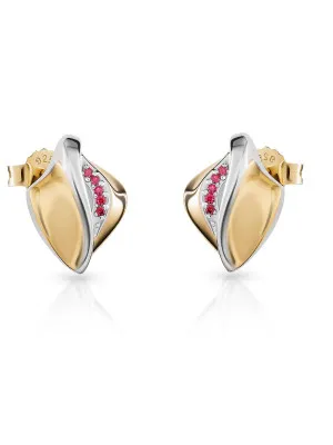 Orphelia Anet Silver Stud Earrings ZO-7520/G #1