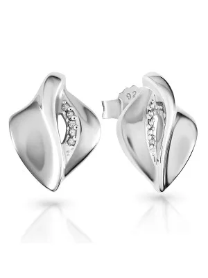 Anet Silver Stud Earrings ZO-7520 #1