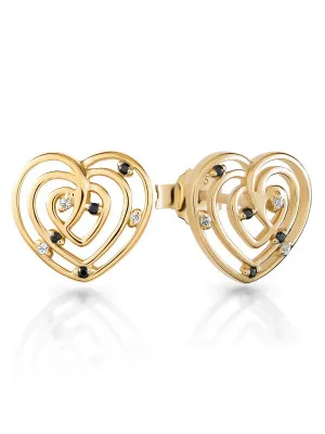 Euphoria Silver Stud Earrings ZO-7522/G #1