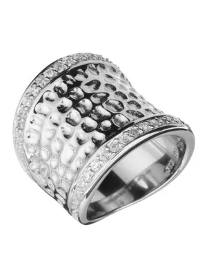 Orphelia® Women's Sterling Silver Ring - Silver ZR-3600