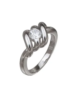 Orphelia® Women's Sterling Silver Ring - Silver ZR-3639