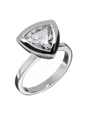 Orphelia® Women's Sterling Silver Ring - Silver ZR-3652