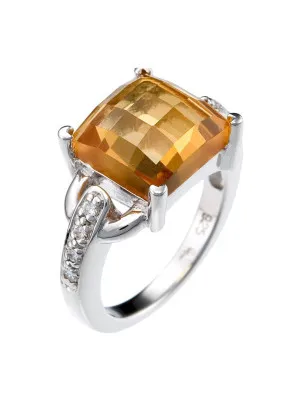 Orphelia® Women's Sterling Silver Ring - Silver ZR-3717