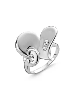 Orphelia® Women's Sterling Silver Ring - Silver ZR-3747