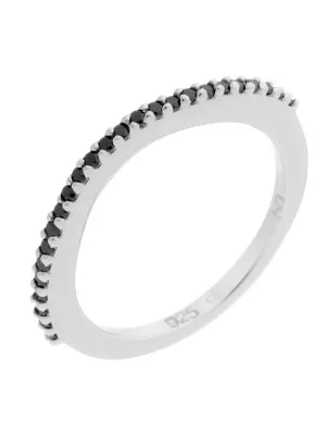 Orphelia® Women's Sterling Silver Ring - Silver ZR-3763-1