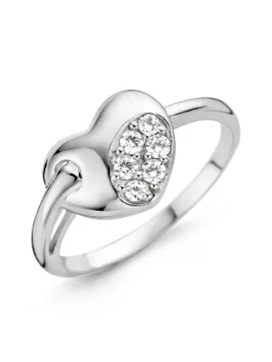 Orphelia® Women's Sterling Silver Ring - Silver ZR-3846
