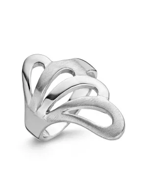 Orphelia® Women's Sterling Silver Ring - Silver ZR-3871