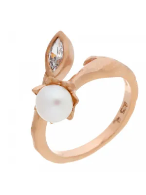 Orphelia® Women's Sterling Silver Ring - Rose ZR-3938/1