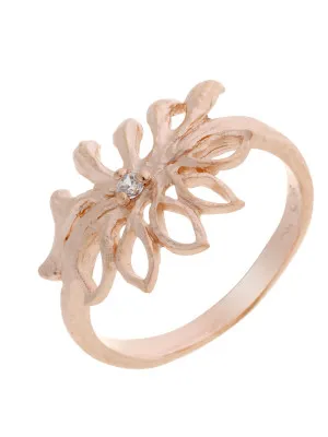 Orphelia® Women's Sterling Silver Ring - Rose ZR-6027/1