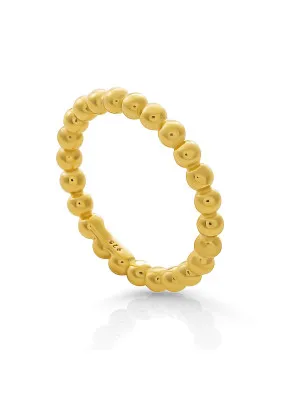 Orphelia® 'Unity' Women's Sterling Silver Ring - Gold ZR-7541/G